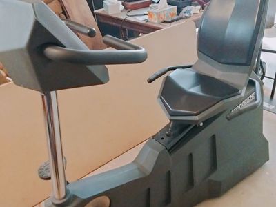 Universal Aerobics Recumbent Exercise Bike - Working Condition with Digital Display