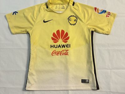 Nike Club America 2016/17 Centenary Home Soccer Jersey Youth 26