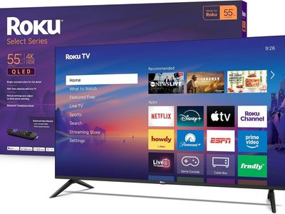 Roku 55R4C5 55 inch Class Select Series 4K LED Smart TV with remote