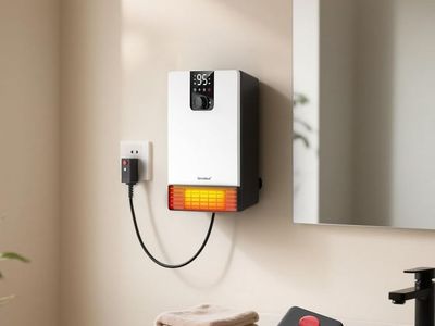 GiveBest Wall Mount Electric Space Heater with Thermostat