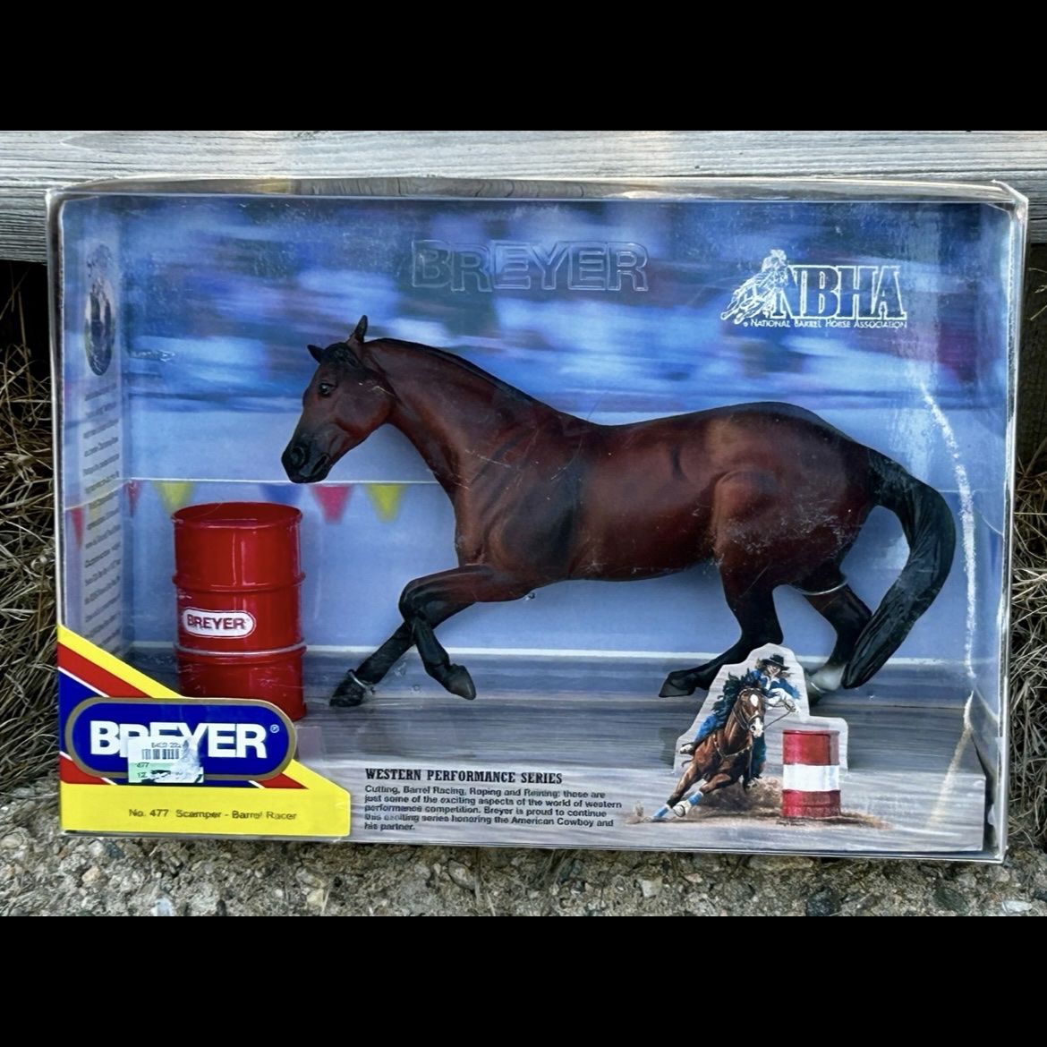 Breyer Western Performance Series No. 477 Scamper Barrel Racer Model Horse
