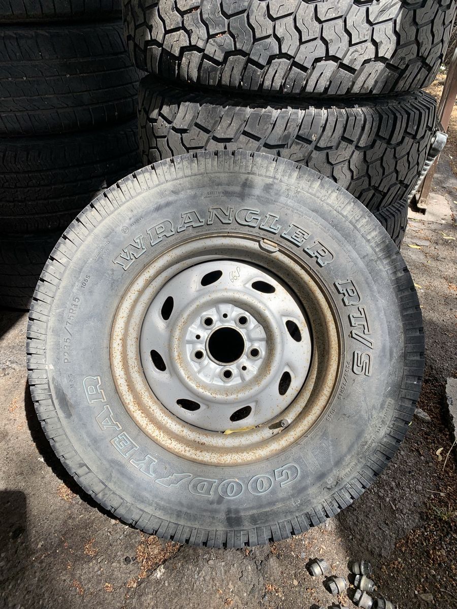 235/75-15 Spare Wheel & Tire 5x114.3 5x4.5
