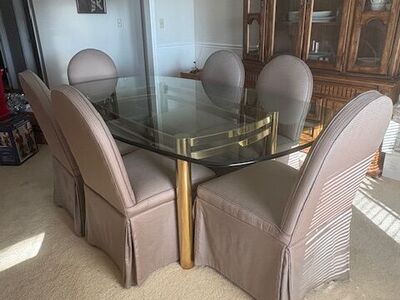 Glass Dining Table