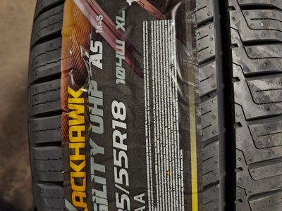235/55r18 blackhawk agility suv