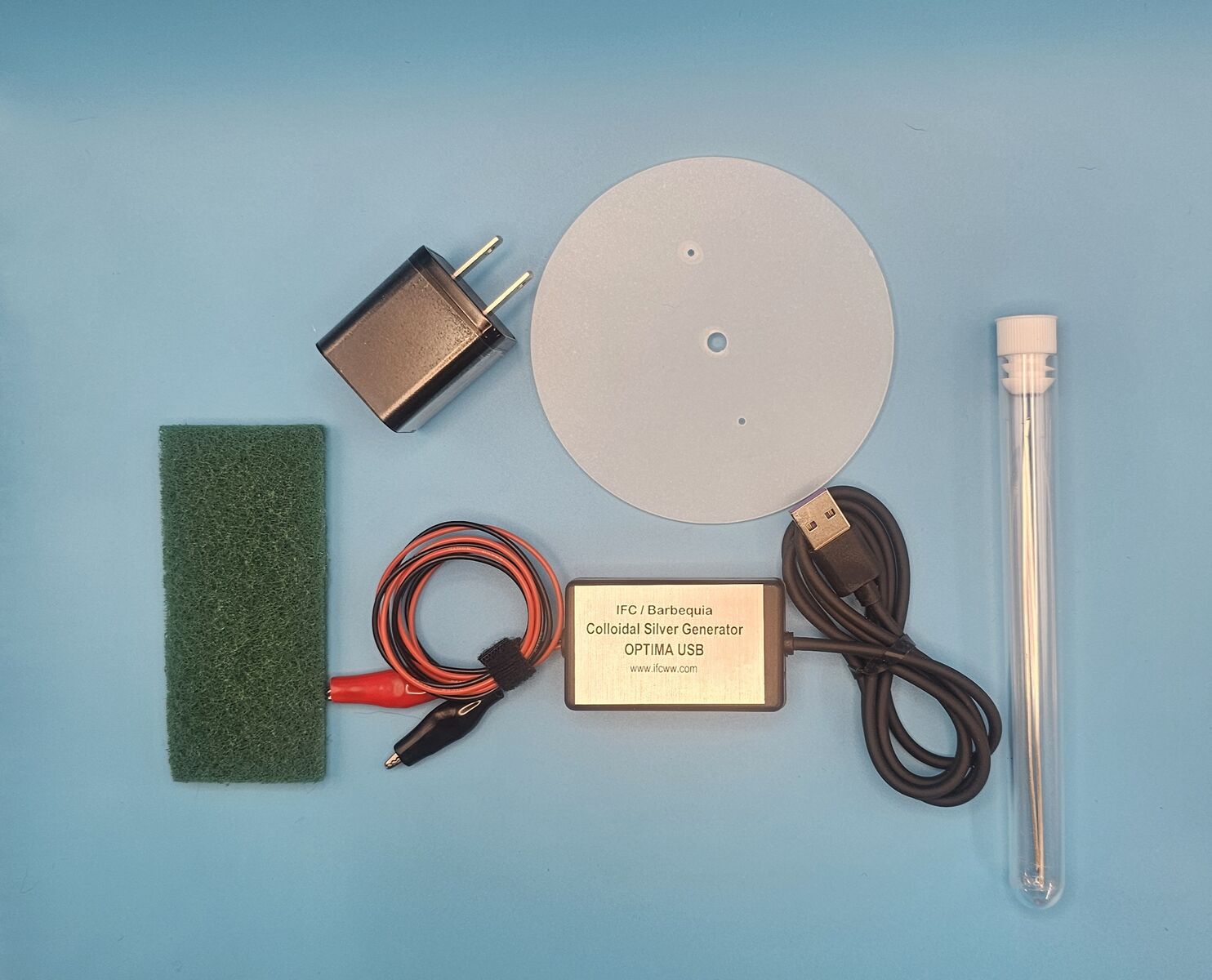 IFC/Barbequia Colloidal Silver Generator w/ Current Limiting Technology