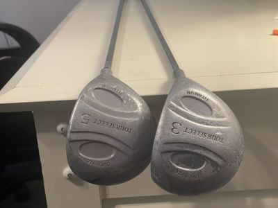 Select Oversize Titanium Woods Golf Clubs