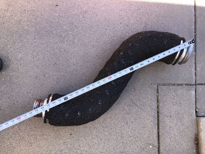 Air intake pipe aluminum