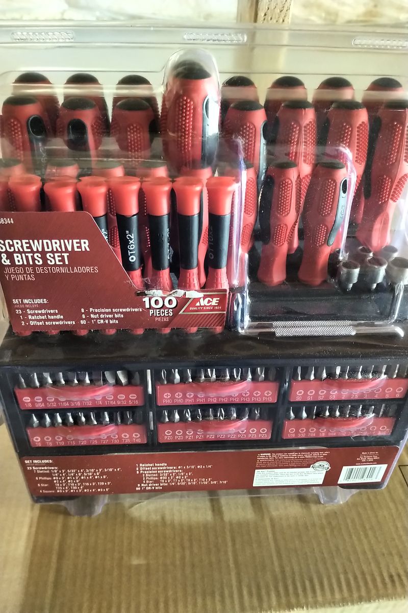 New Ace 2829380, Screwdriver & Bit Sets, 100 pcs