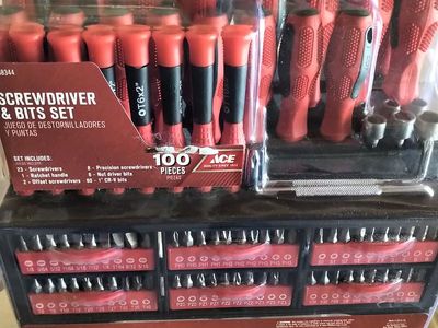 New Ace 2829380, Screwdriver & Bit Sets, 100 pcs