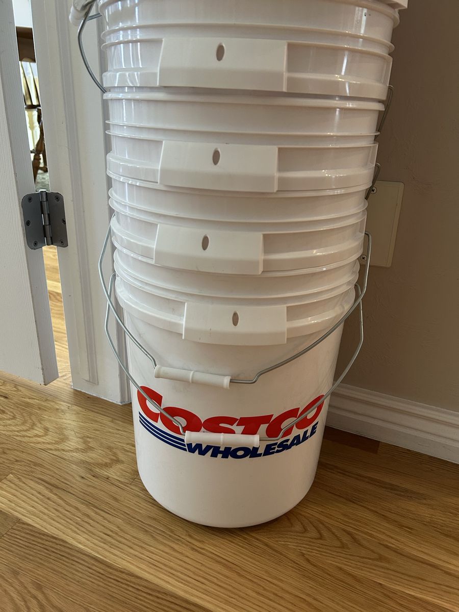 Five Gallon Costco Buckets