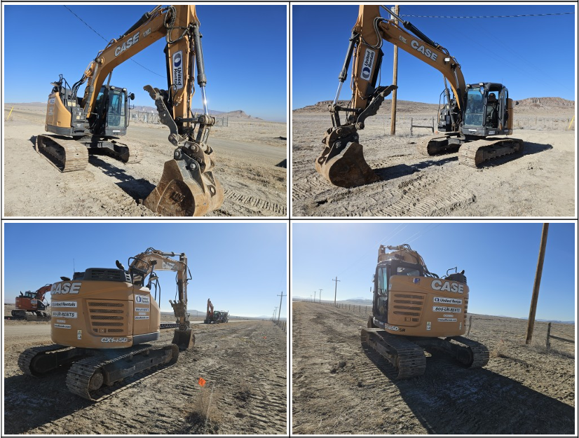 **2018 Case CX145D Excavator FOR SALE - Salt Lake City, UT