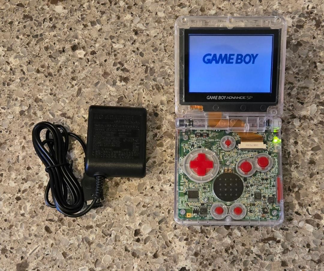 Gameboy Advance Sp Ags-001 with charger! trades considered!