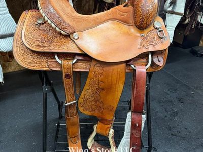 15.5" Circle Y - All around Saddle