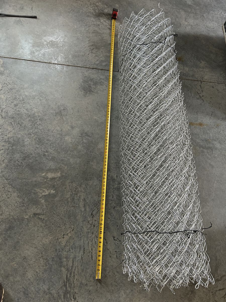 6 FT. Chain link fence