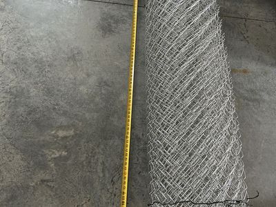 6 FT. Chain link fence