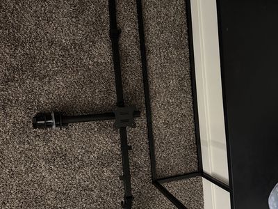 Triple monitor Desk Mount Stand Black with Adjustable Arm for Screens up to 32 inches