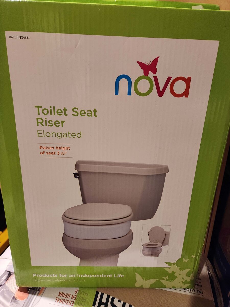 Nova Toilet Seat Riser Elongated