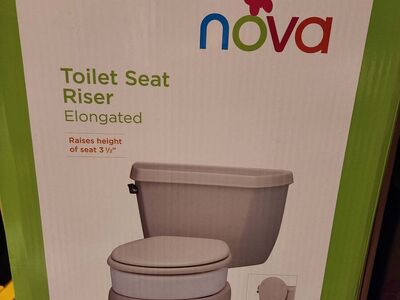 Nova Toilet Seat Riser Elongated