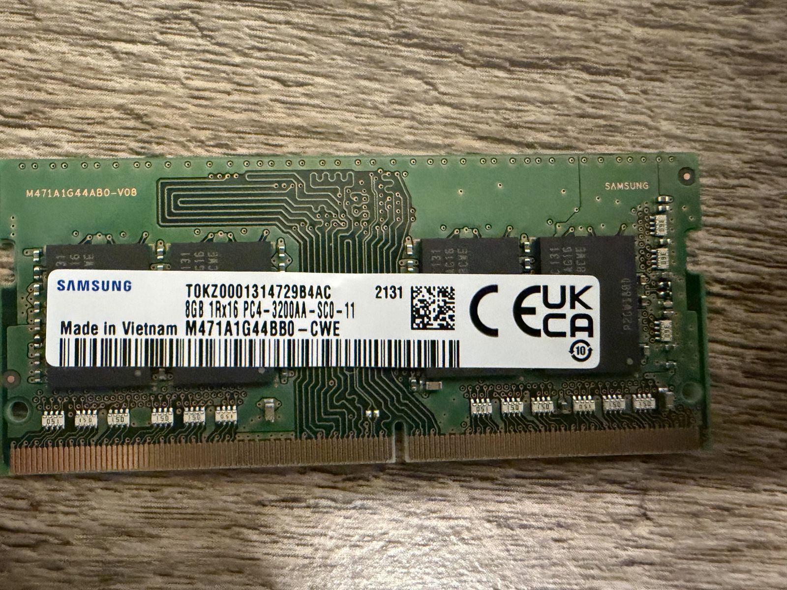 Samsung 8GB PC4-3200AA RAM