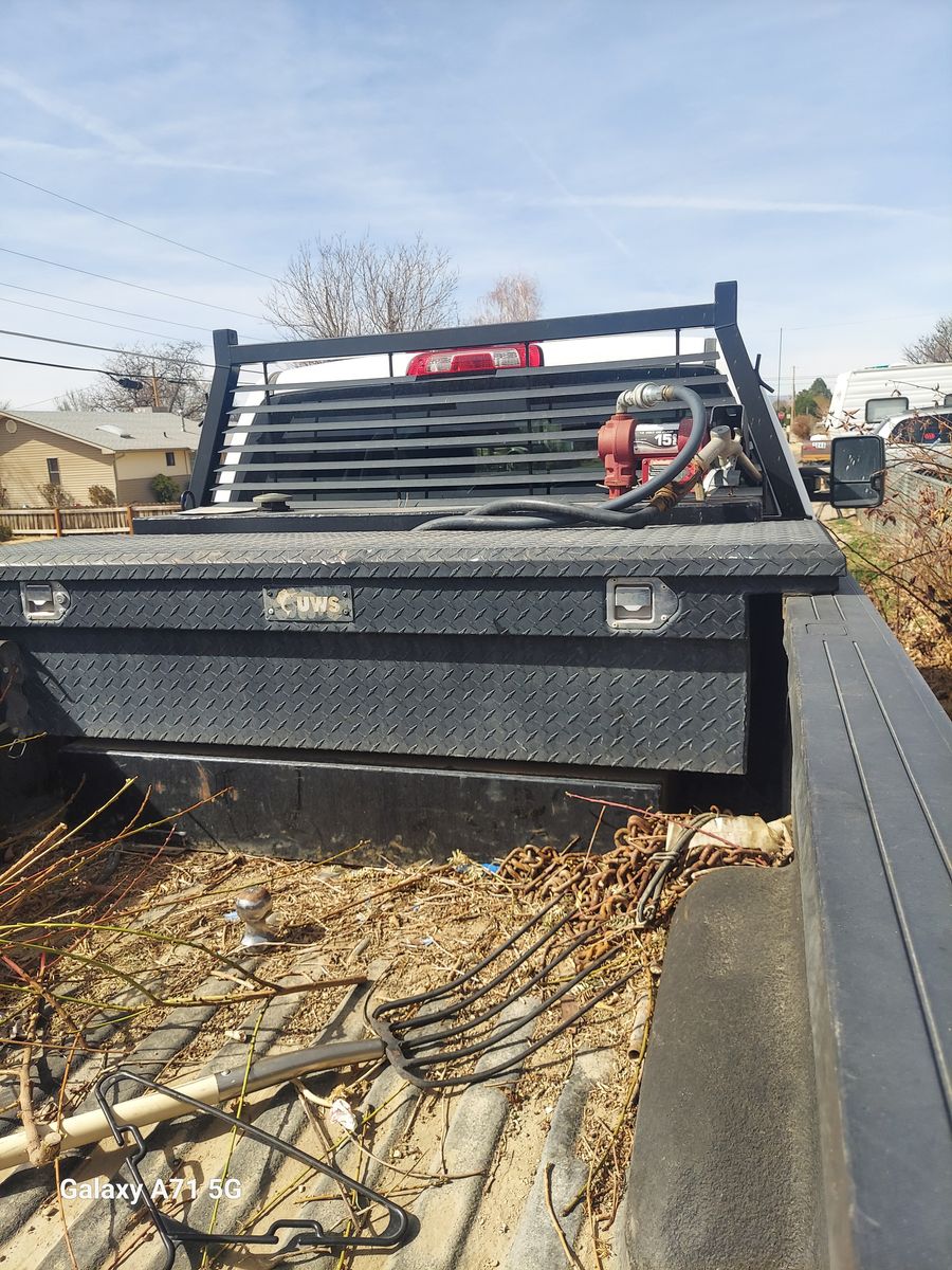 Diesel transfer tank and tool box