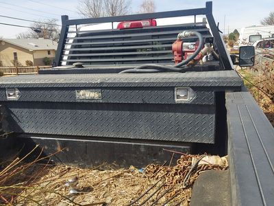 Diesel transfer tank and tool box