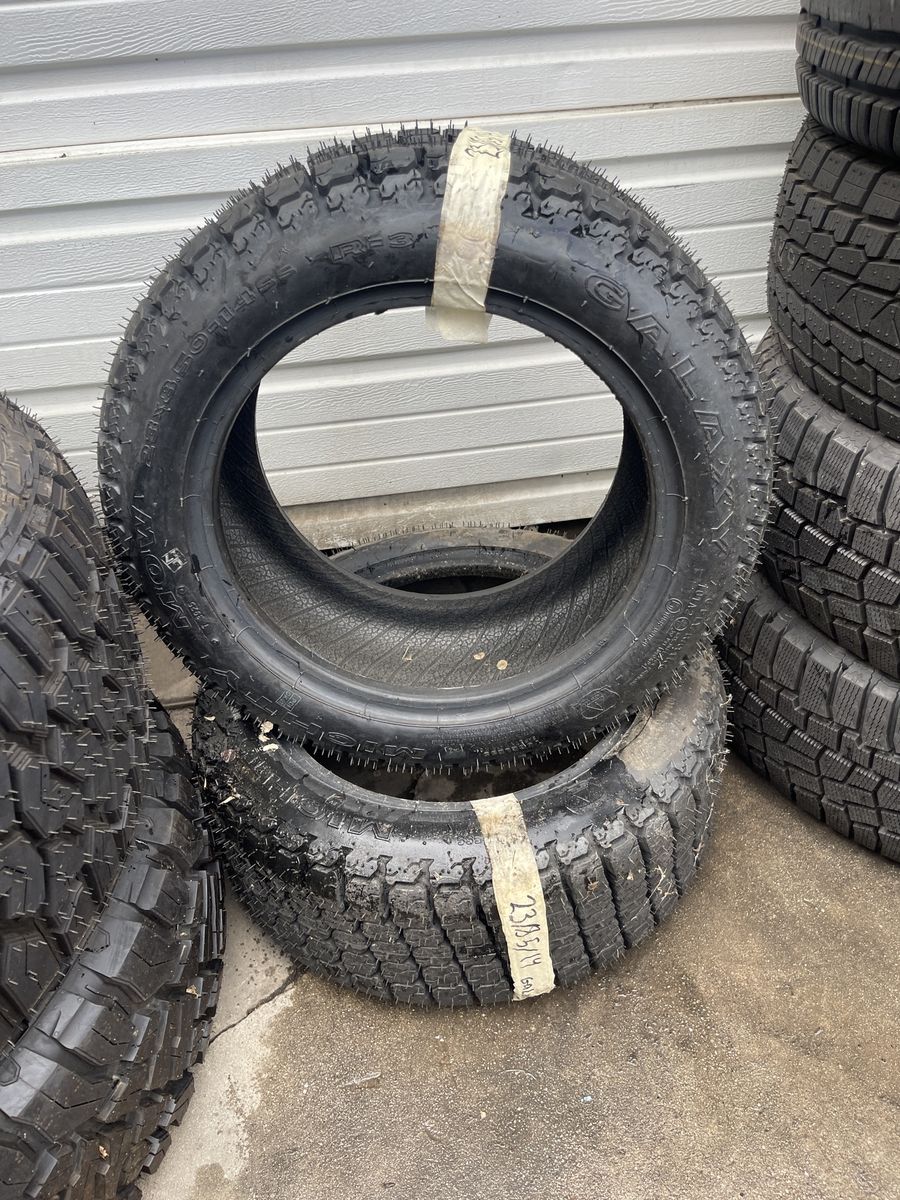 23/8.5/14 NEW GALAXY MIGHTY MOW PAIR OF TIRES 