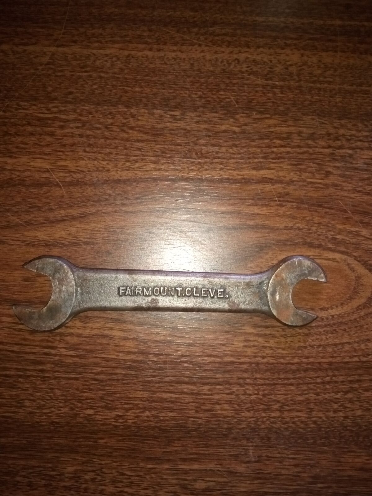 Vintage or antique hand tool wrench made USA