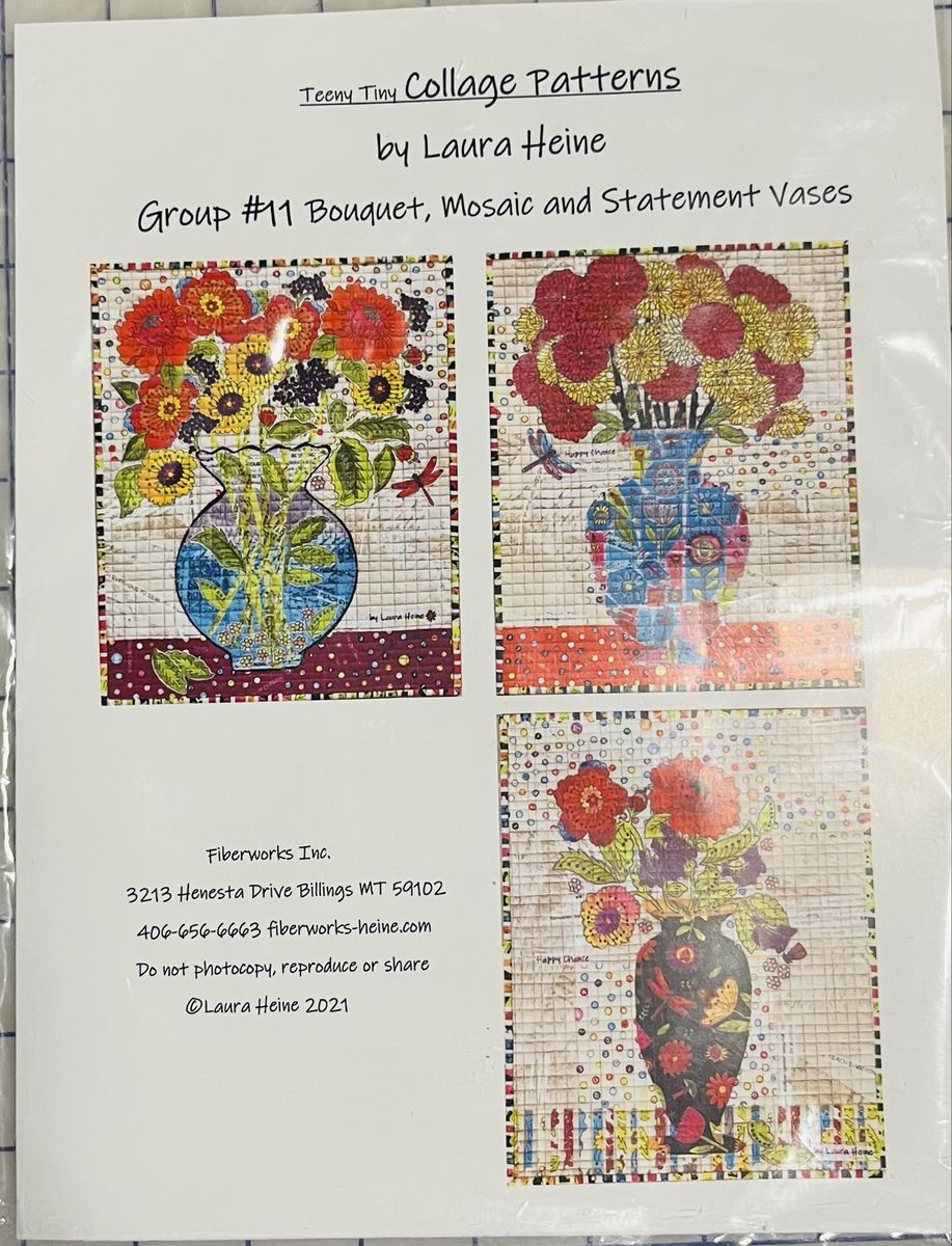 Laura Heine collage pattern