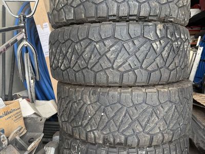 4 Nitro Ridge Grappler Tires LT295/60/R20