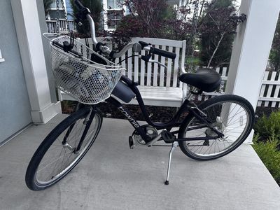 Townie Electra Cruiser Bike with Basket - Purple, Used