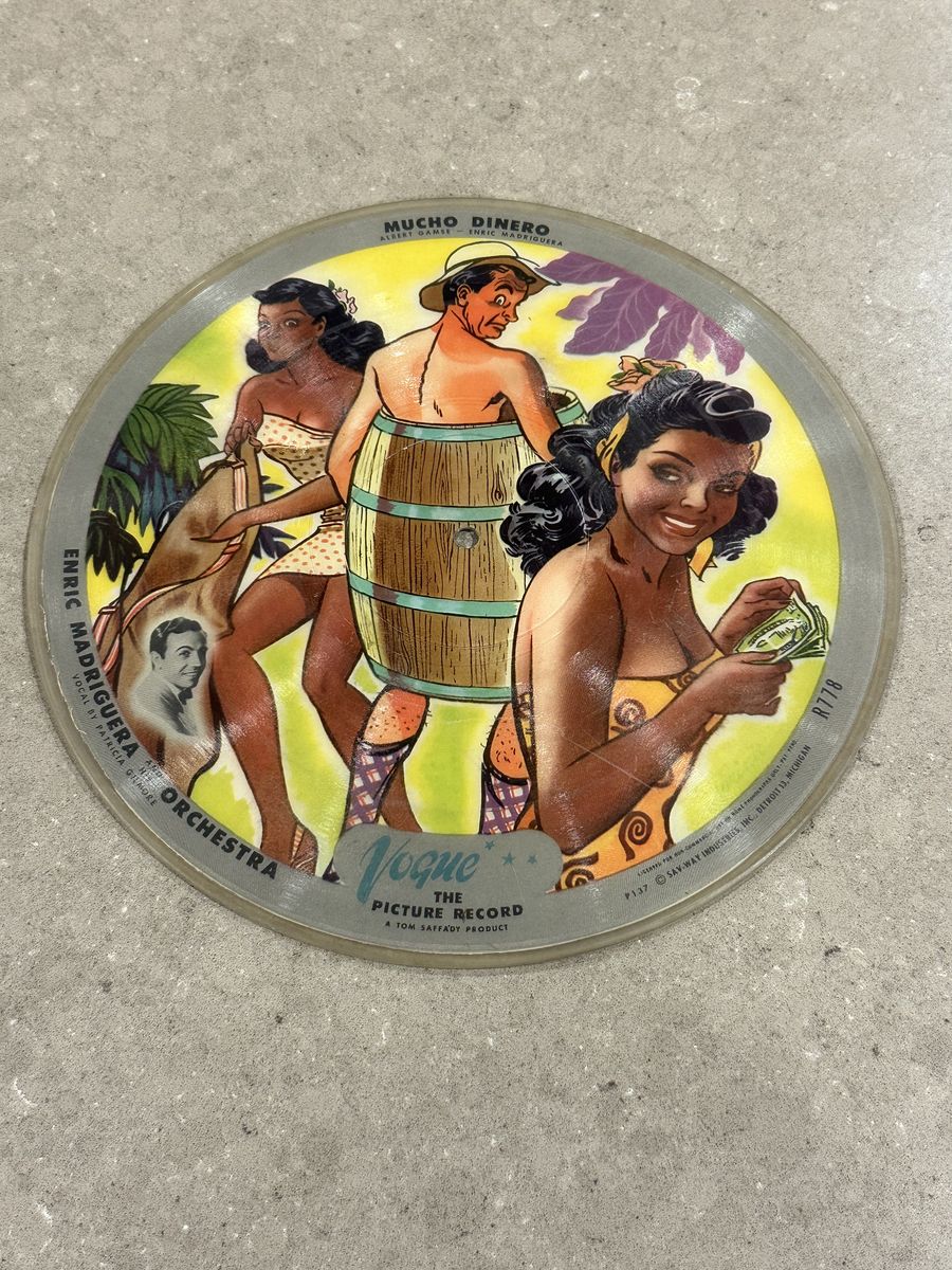 Vogue Picture Vinyl-Mucho Dinero & Guilty Of Love