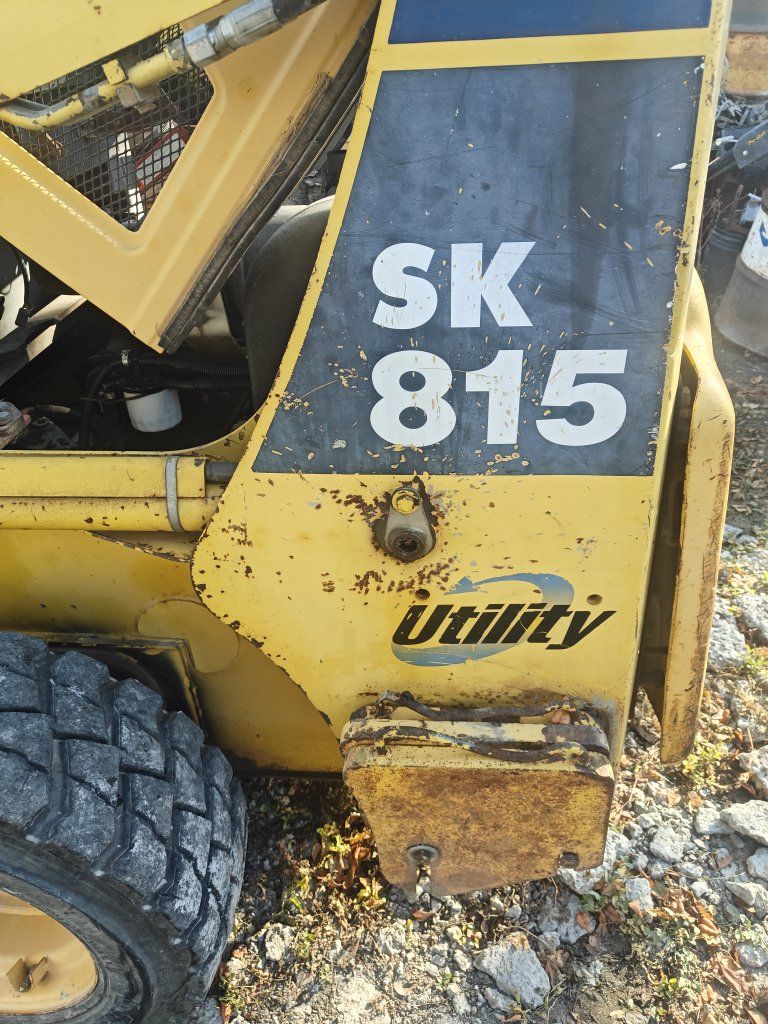 komatsu skid steer sk815 2008