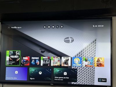 Xbox one S console with controller