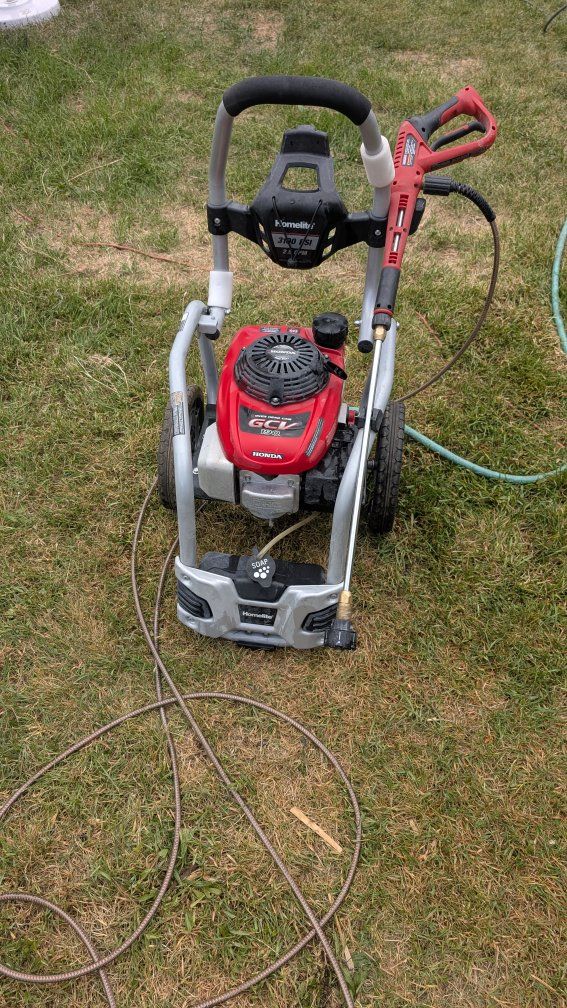 Homelite 3100 PSI 2.6 GPM Pressure Washer with Honda GCV190 Engine - High Performance