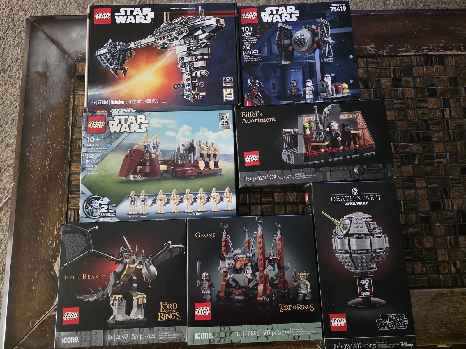 Multiple Lego GWP and regular sets