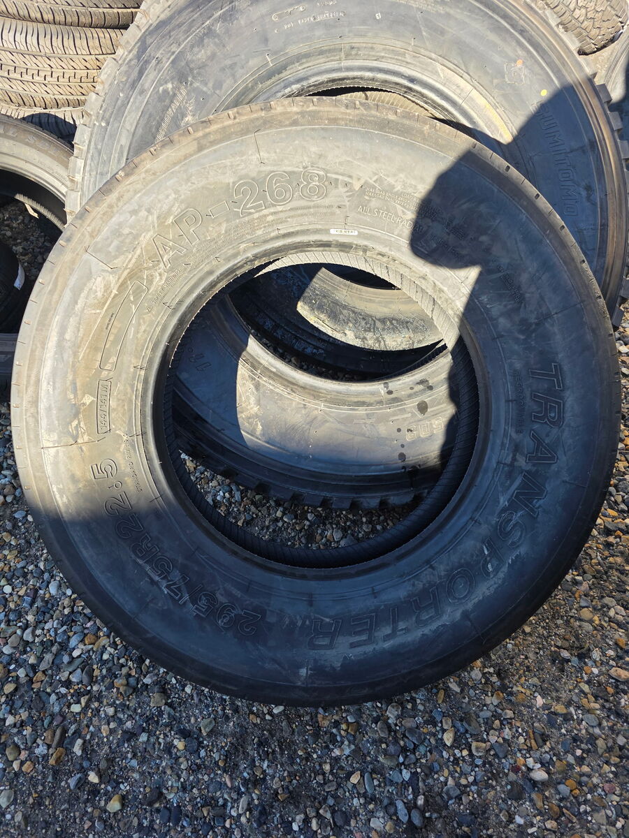 TRANSPORTER AP-268 BSW  295 75 22.5 144/141M 14PLY COMMERCIAL TIRE 37T600
