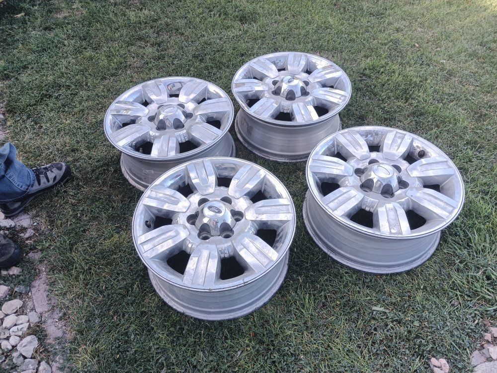 Set of 4 Ford 18" OEM Aluminum Wheels Rims 9L3J-1007-B