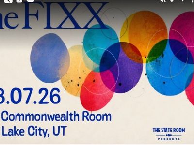 The Fixx Concert Tickets - The Commonwealth Room Salt Lake City UT