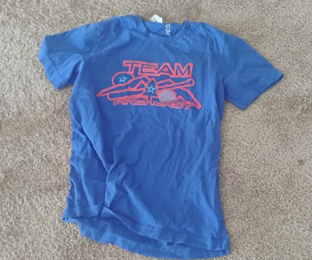 Team Pinchurst Blue Graphic Tee Shirt
