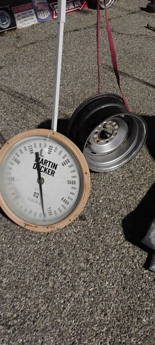 Antique crane scale