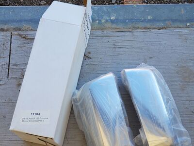 2004-2005 Ford F-150 Chrome Mirror Covers