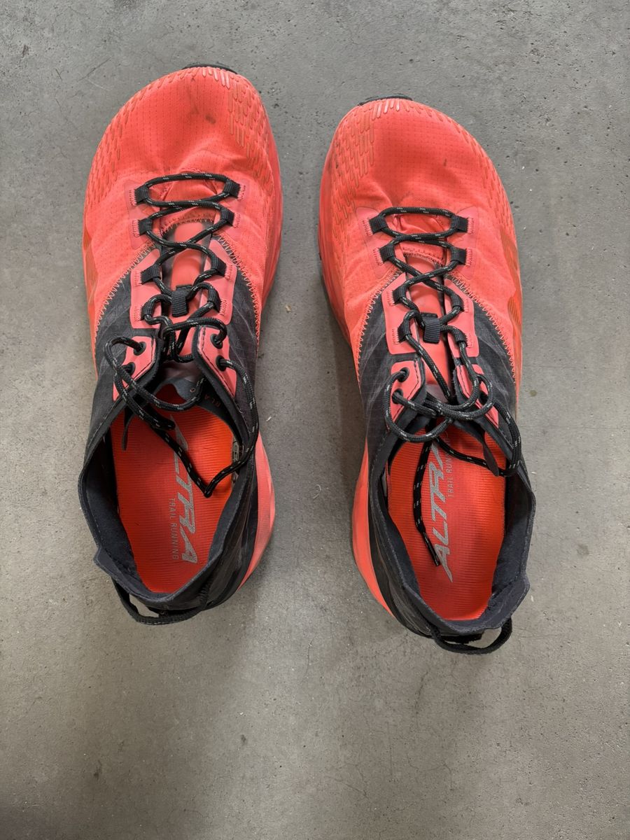 Altra Vibram Mont Blanc Carbon Mens Running Shoes Size US 10 EU 44 AL0A547K602