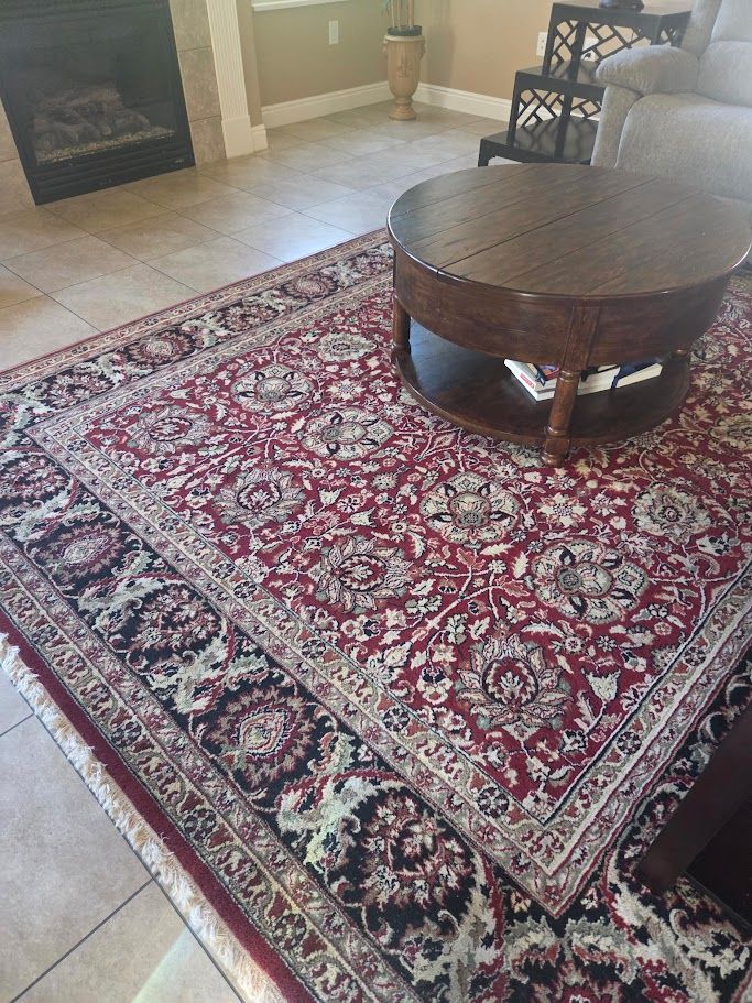 Persian Rugs: Hall Runner, Large, Medium, and Small Rugs see description for prices.