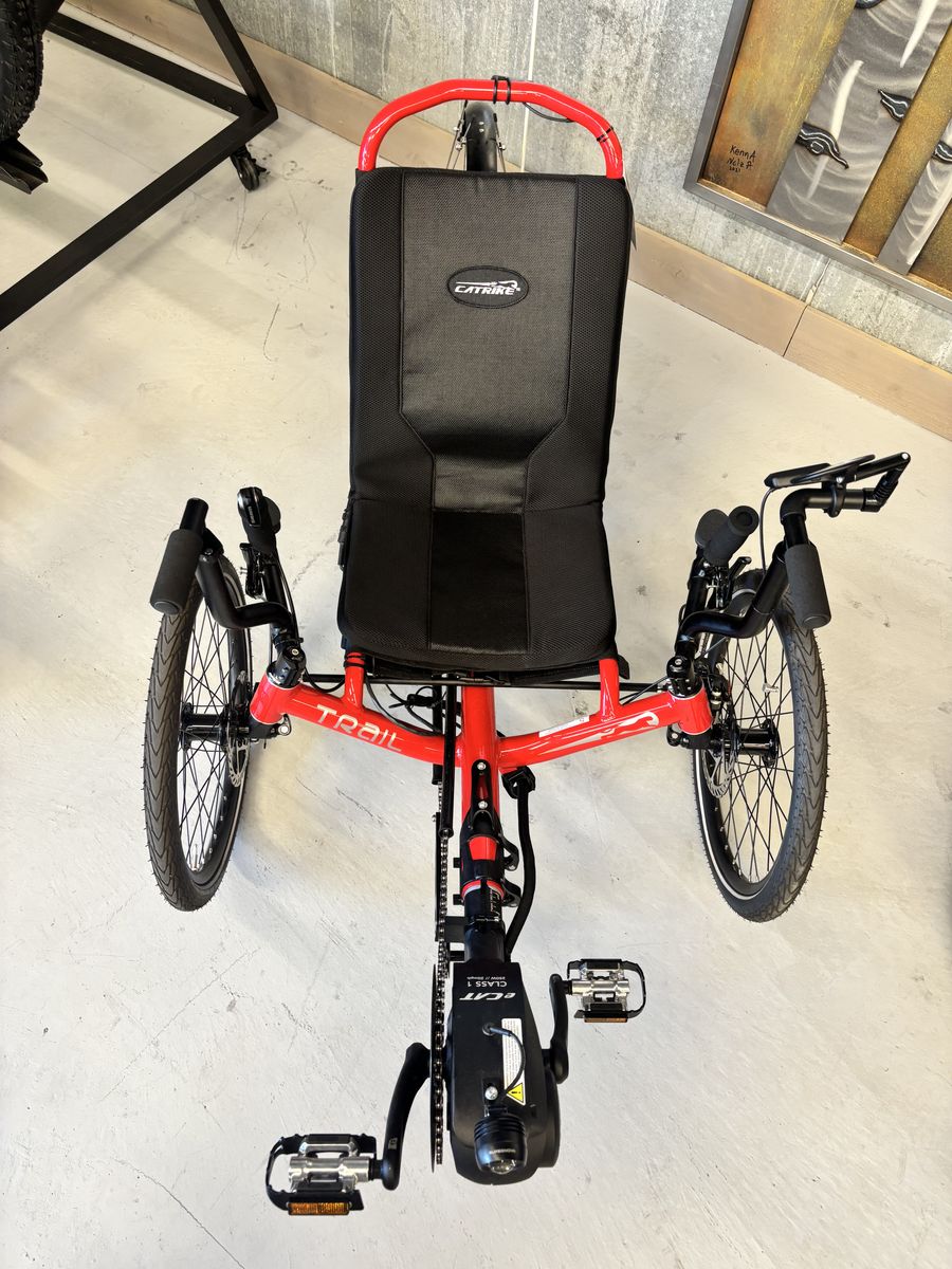 Catrike eTrail Lava Red