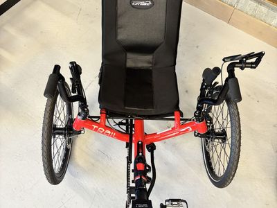 Catrike eTrail Lava Red
