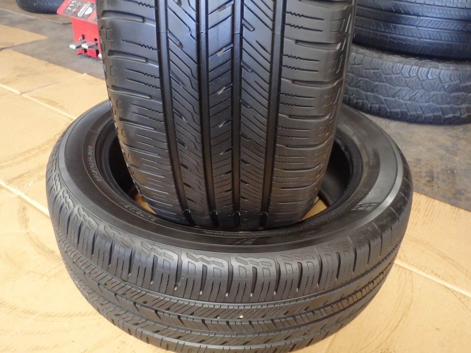 245/50R20 YOKOHAMA YK-CTX PAIR OF TWO USED TIRES