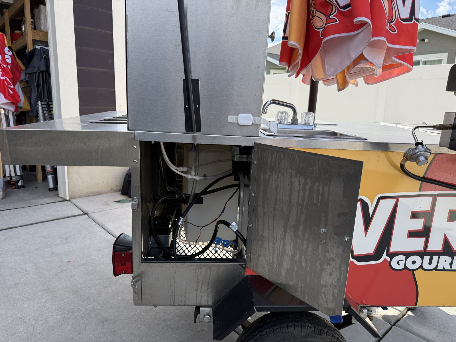 Hot Dog Cart with Blackstone Upgrade