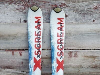 150 cm Salomon Downhill Skis Adjustable Bindings