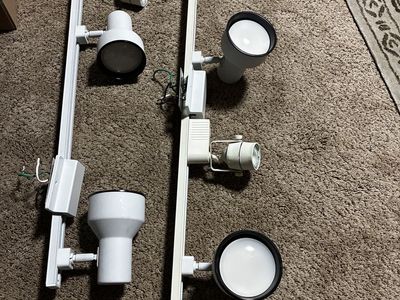 Lighting Ceiling Track And Vintage Lights