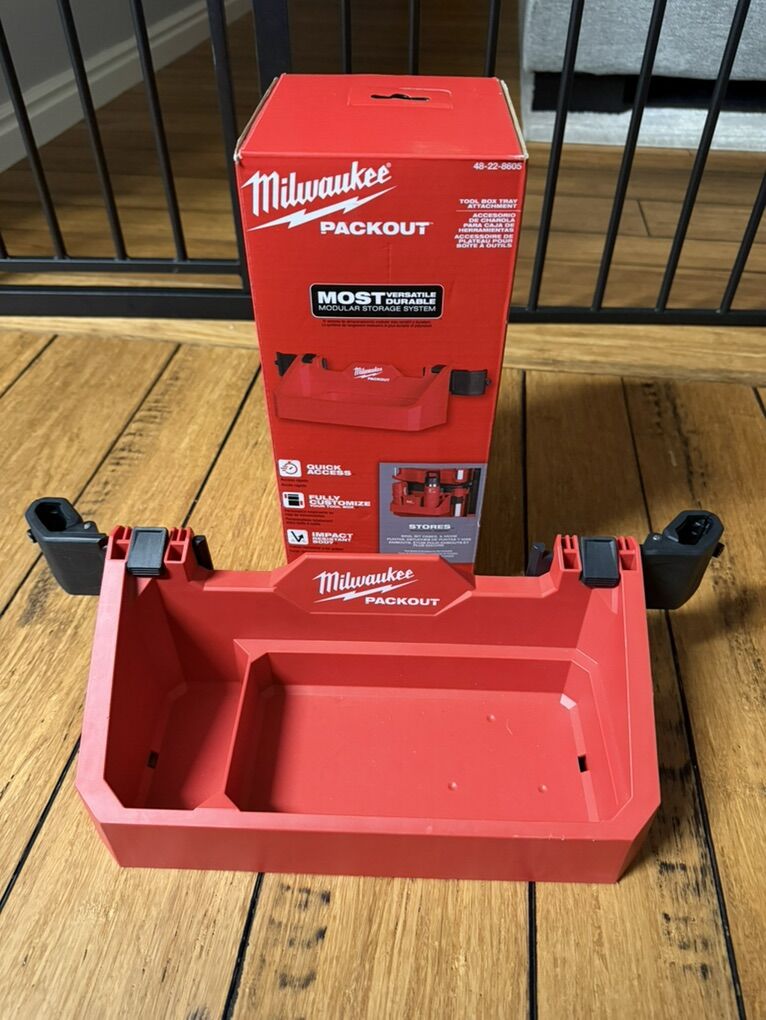 Brand New Milwaukee Packout Tool Tray